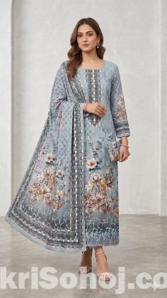 Pakistani Zam Zam Three Piece Unstitch
